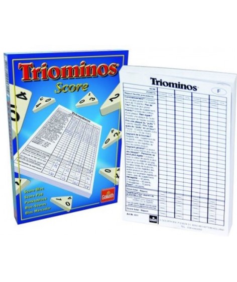 Triominos - Scoreblok - Accessoire - Goliath
