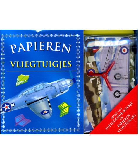 Boek & spel Papieren vliegtuigjes