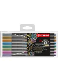 STABILO Pen 68 - Premium Metallic Viltstift