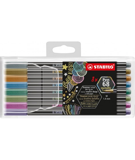 STABILO Pen 68 - Premium Metallic Viltstift