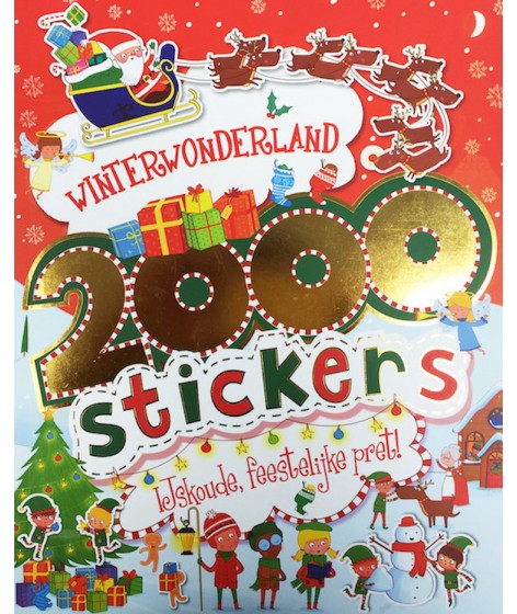 2000 stickers Winterwonderland