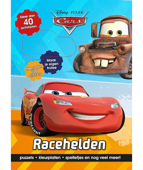 Disney Cars Racehelden 40 act.+100 st.