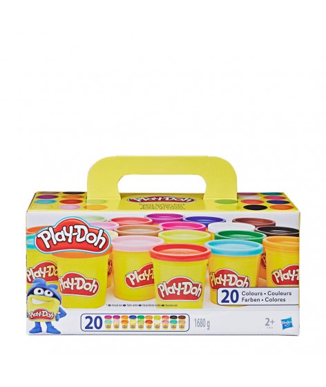 Play-Doh Super Color Pack Klei - 20 Potjes