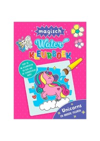 Waterkleurboek Unicorns en andere figuren