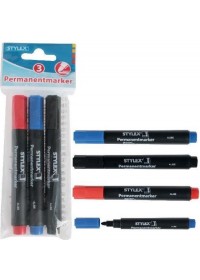 Permanentmarkers 3st